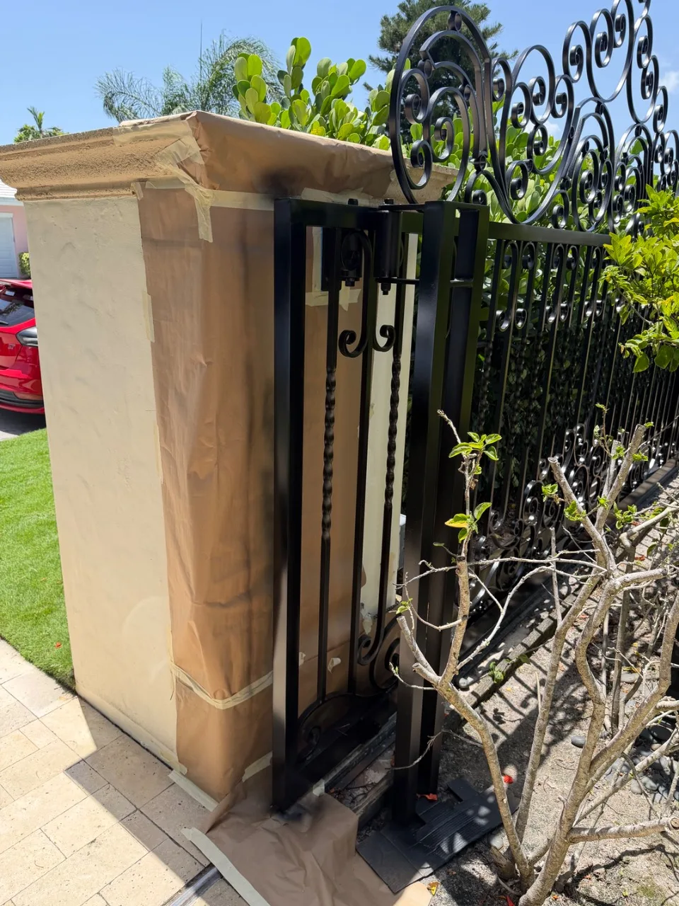 Entry Gates and light fixtures