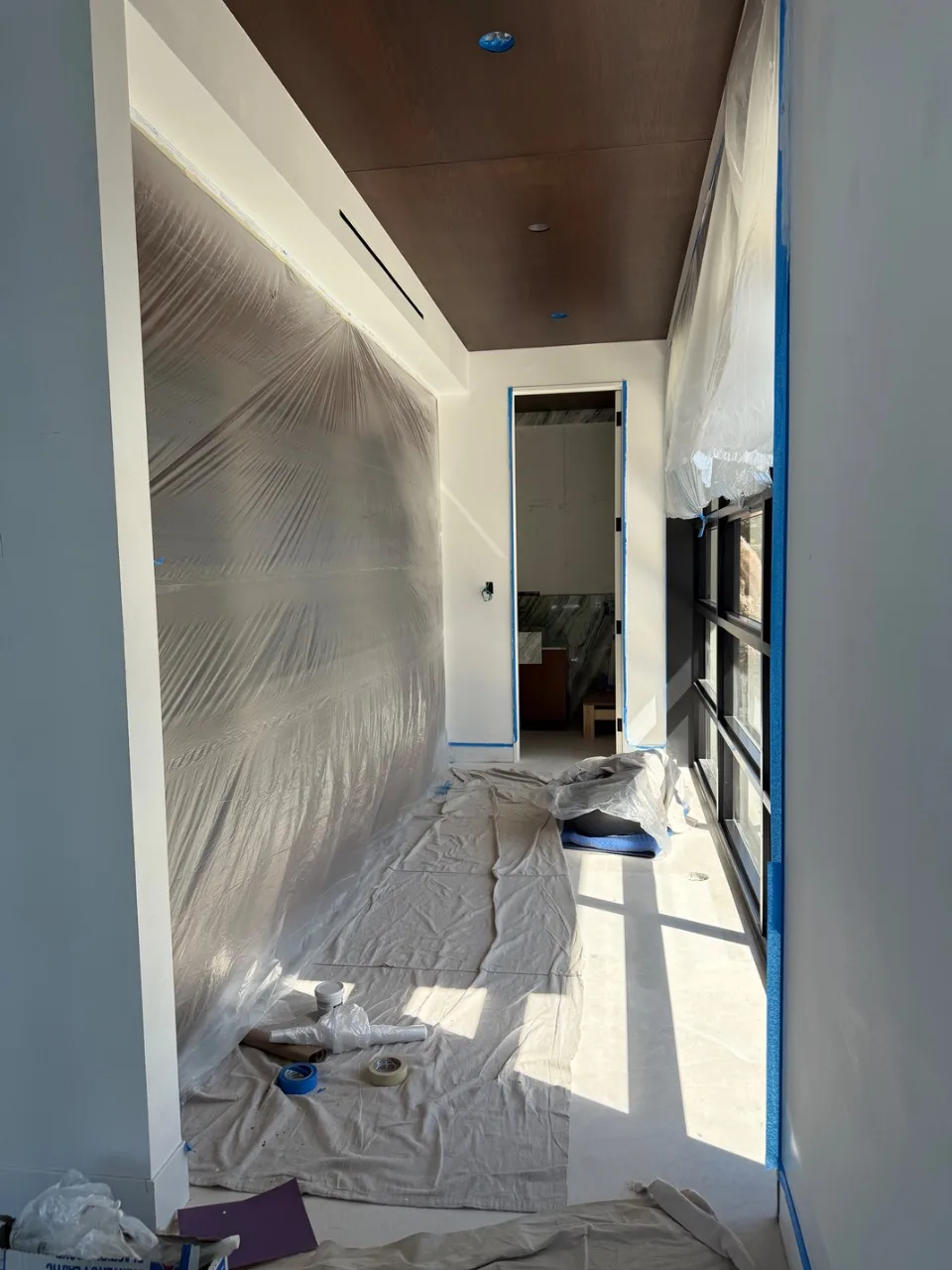 Interior project / wood ceilings / Fine work